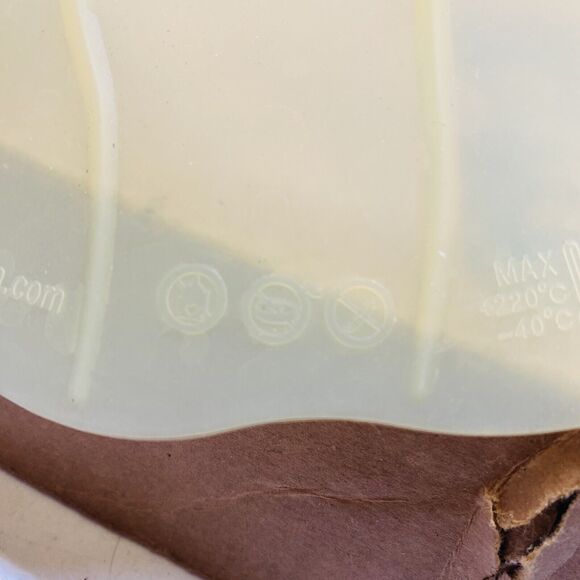 Charles Viancin Paris Silicone Handled Vintage Lily-Pad Design 10” Food Cover - Picture 7 of 9